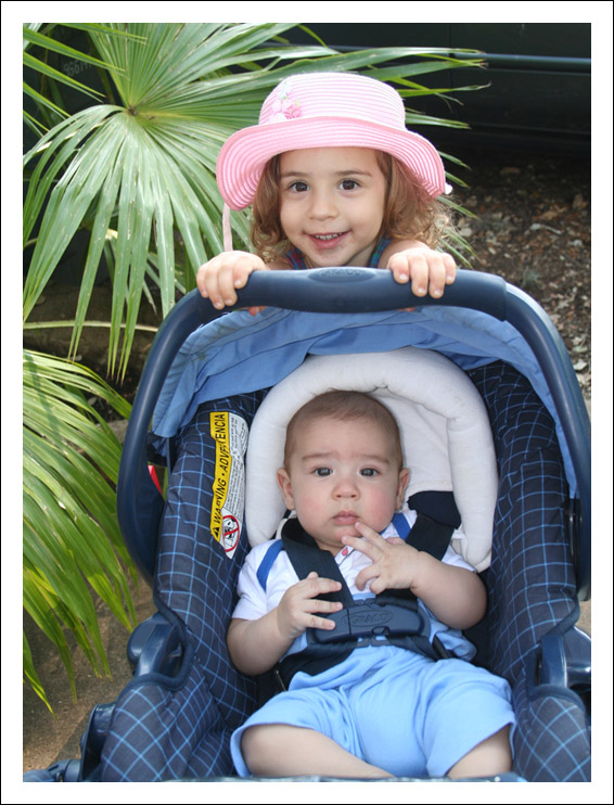 jazzy and sami stroller2
